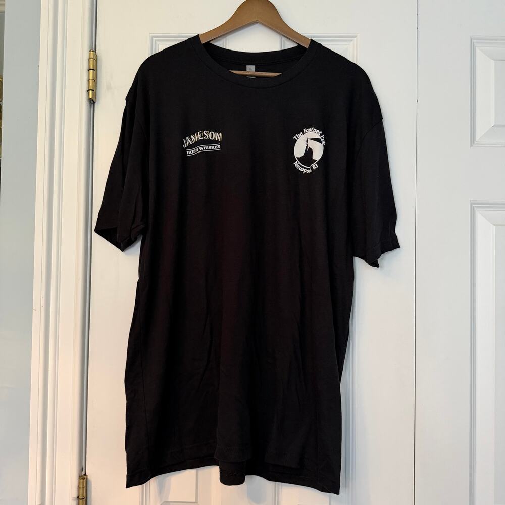Men's Next Level Jameson Fastnet Pub Newport RI Black T-shirt XXL